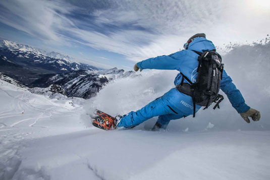 Snowboard Freeride Workshop Bjorn