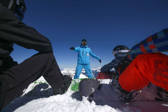 Snowboardkurse in Kaprun